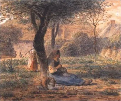 Est-ce Camille Pissarro qui a peint Dans le jardin ?