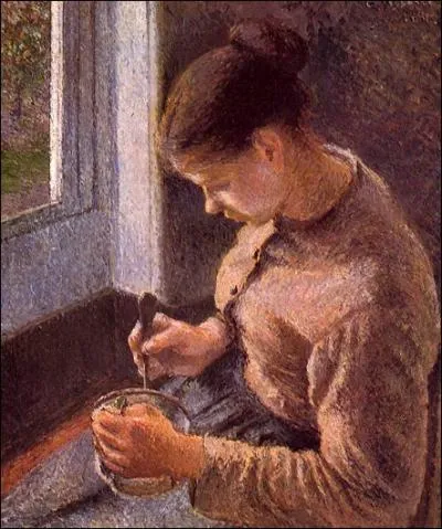 Est-ce Camille Pissarro qui a peint Petit djeuner d'une paysanne ?