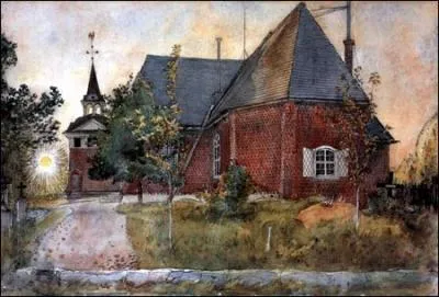 La vieille glise de Sundborn, 1894