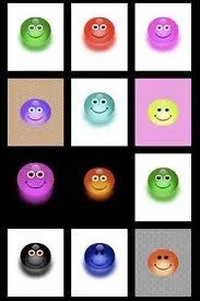 Ici, il y a ___ smileys souriants !