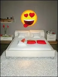 Et pour finir, dans cette chambre, nous pouvons observer...