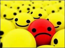 Combien de smileys tristes pouvez-vous apercevoir ?