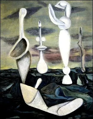 Qui a peint  Les tours blanches  ?