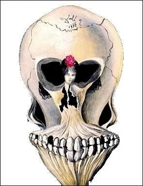 A qui doit-on l'oeuvre   Crne avec danseuse  ?