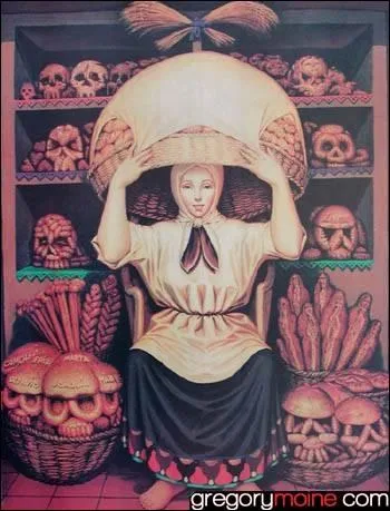 Que reprsente cette toile d'Octavio Ocampo ?