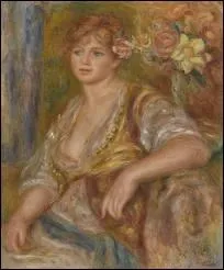 Qui a peint  Blonde  la rose  ?