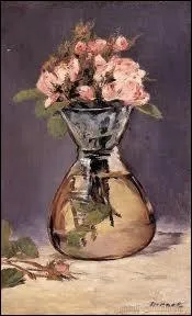 Qui a peint  Roses dans un vase  ?