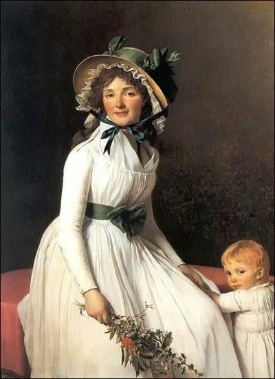 Madame Seriziat et son fils, 1795