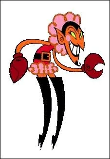 Comment s'appelle ce mchant qui se prend pour une femme ?