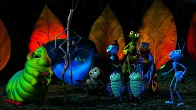 Dans Les 1001 pattes, comment Tilt parvient-il  faire fuir le borgne ?