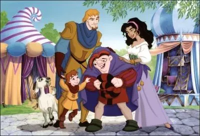 Dans Le bossu de Notre-Dame, qui sont les meilleurs amis de Quasimodo ?