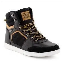 Quelle est cette marque de chaussure ou de vtement ?