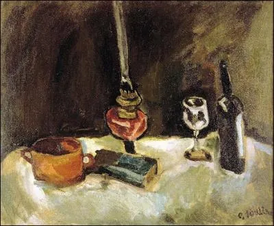 Nature morte  la lampe, 1928