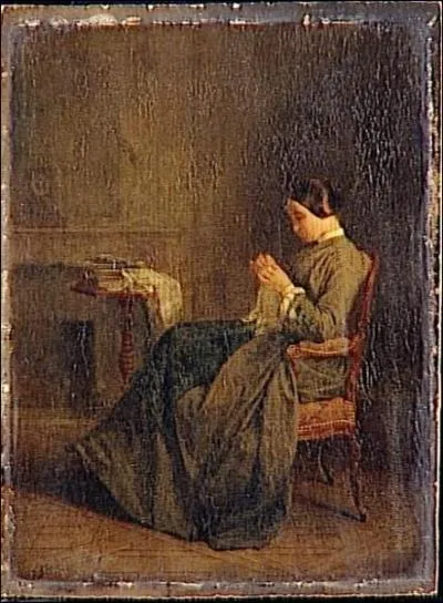 Tu y (... ) courir ton fil et ton aiguille,