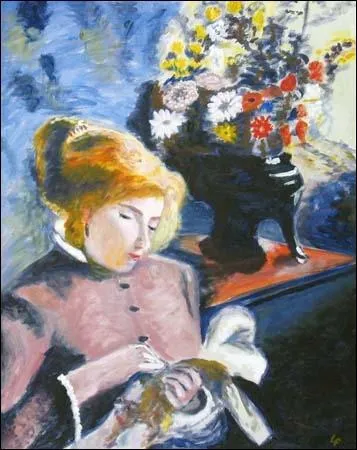 Tu (... ) assise, j'(... ) debout derrire toi, sans savoir, toi que j' (... ) l .