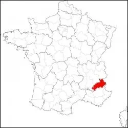 Quel est ce dpartement reprsent en rouge ?