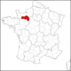 Quel est ce dpartement reprsent en rouge ?