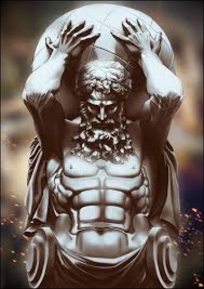 Quel personnage de la mythologie grecque a été condamné par Zeus à porter la voûte céleste sur ses épaules pour l'éternité ?