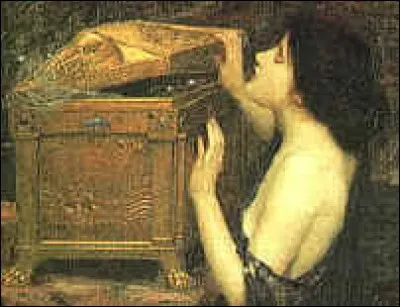 Quel personnage féminin de la mythologie grecque a ouvert la boîte offerte par Zeus, laissant échapper tous les malheurs du monde ?