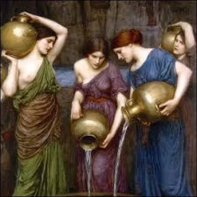 Quel groupe de femmes de la mythologie grecque a été comdamné à remplir éternellement un tonneau percé ?