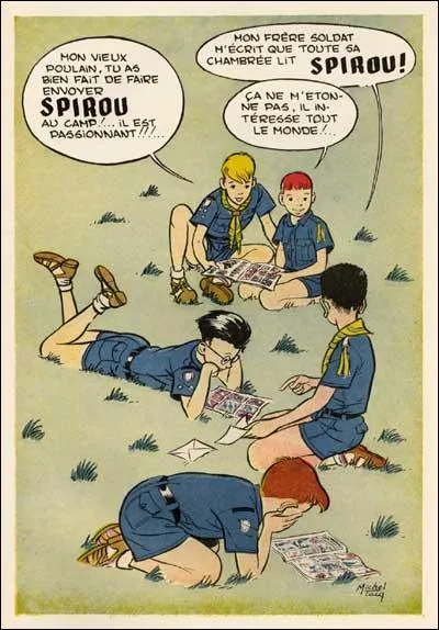 Quelle est la patrouille que composent ces scouts ?