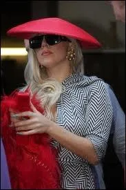 Qui porte cette galette rouge ?