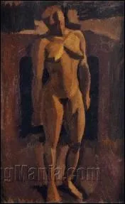 Qui a peint  Nu debout  la chemine  ?