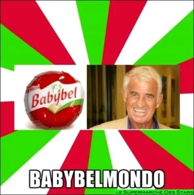 Acteur ralisant lui mme ses cascades dans  L'As des as  ou  Le Professionnel ,  ne pas confondre avec un produit alimentaire ...