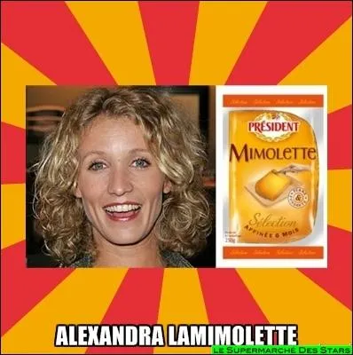 Actrice franaise dans  Un gars, une fille ,  ne pas confondre avec du fromage ...