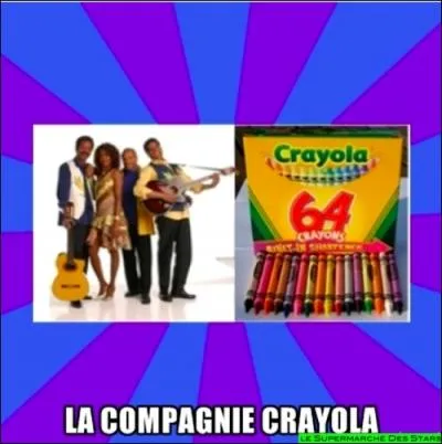 Groupe musical,  ne toujours pas confondre avec des crayons ...