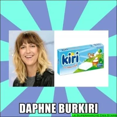 Animatrice des  maternelles  ou sur canal+,  ne pas confondre avec des produits laitiers ...