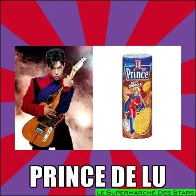 Chanteur auto proclam  Love Symbol ,  ne pas confondre avec un biscuit ...