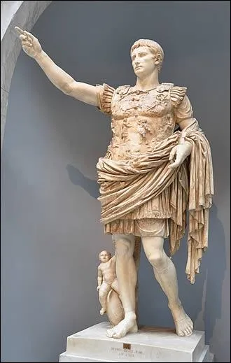 Au muse du Vatican, on peut admirer cette statue. Quel empereur romain a t le modle ?
