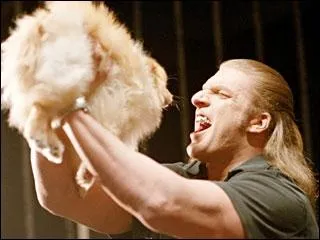 Qui est ce personnage ? Et pas le chien .