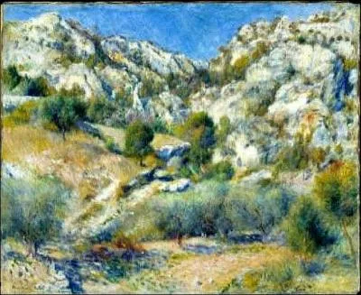Qui a peint Les rochers de l'Estaque ?