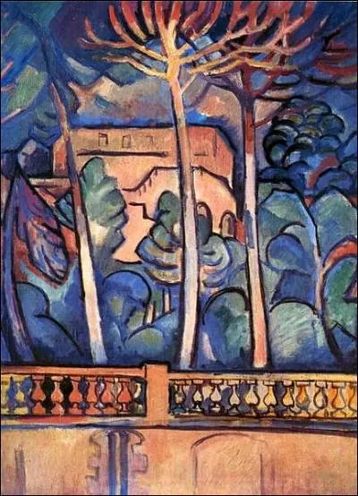 Qui a peint Vue depuis l'hotel Mistral, l'Estaque ?