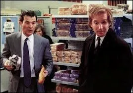 Qui interprtent Caldet et Morizot, ces deux policiers qui ont fort  faire avec les principaux personnages du film ?