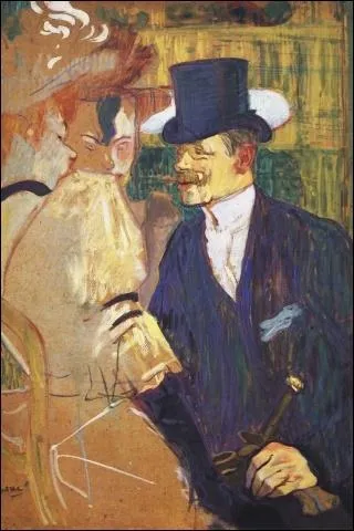 Qui a peint Etude pour flirt ou l'anglais au Moulin rouge ?