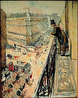 Qui a peint Rue Lafayette à Paris ?