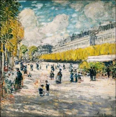 Qui a peint Jardin des Tuileries ?