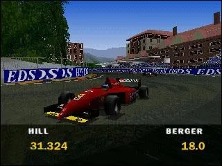 Premier vrai jeu de Formule 1 sur la PS1 :