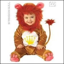 En quel animal est dguis ce bb ?