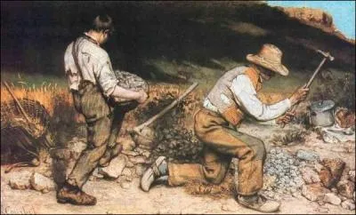 Les casseurs de pierres, 1849
