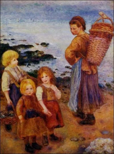 Les pcheuses de moules  Berneval, 1879
