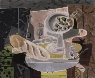 Qui a peint  Nature morte au pain  ?