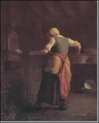Qui a peint  Femme enfournant un pain  ?