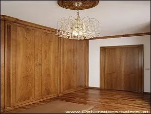 Veine ou tache de certains animaux ou de certains bois :