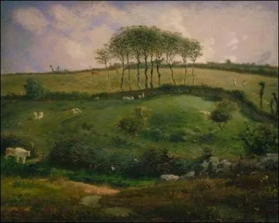 Qui a peint pturages prs de Cherbourg ?