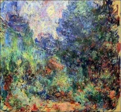 Qui a peint Maison de Giverny vue du jardin aux roses ?