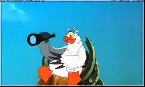 Quel nom Eurka, le goland, donne-t-il  une fourchette ?